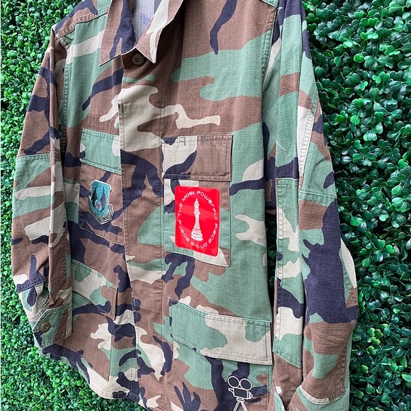 A Queen’s Move: Vintage Camo BDU Jacket - Picture 5 of 8